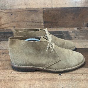 J Crew Suede Chukka Boots Tan Size 9 Mens